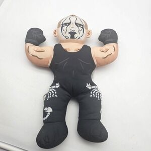 Sting Plush Stuffed Figure One Size Black AEW Wrestling 18" Elite Doll Toy TALKS